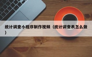 保亭统计调查小程序制作视频（统计调查表怎么做）